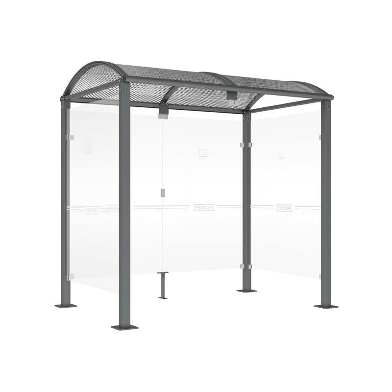 UK Compliant Voute Smoking Shelter Functional Design for Urban Spaces