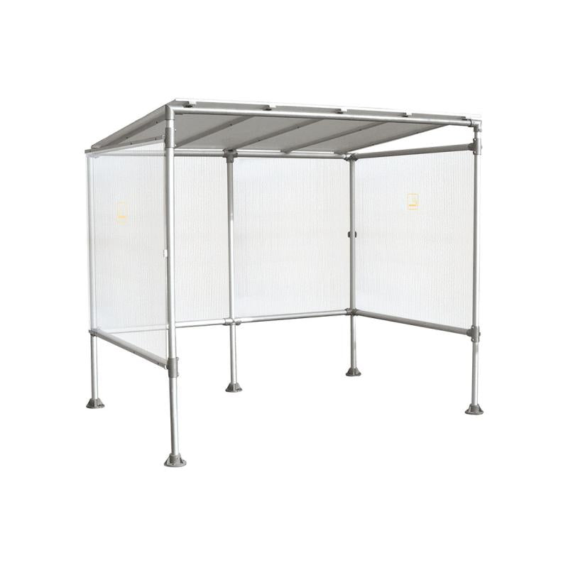 Compliant Economy Smoking Shelter Durable and Stylish Urban Solution