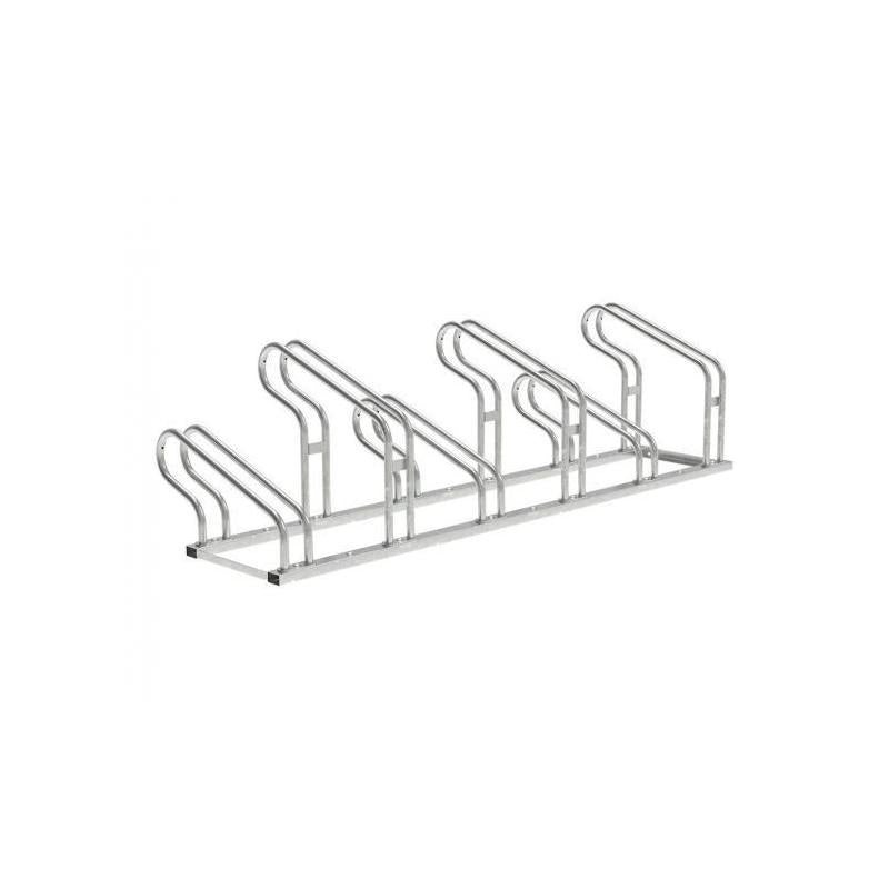Galvanised Optimum Bicycle Rack Promoting Secure and Sustainable Urban Cycling