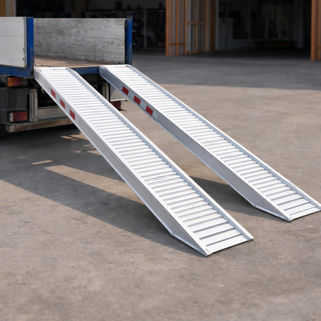 Aluminium Loading Ramps – 3000x510mm – 12650kg Capacity – Industrial