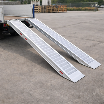 Extra Wide Aluminium Ramps – 2500x460mm – 10000kg Capacity – Industrial Use
