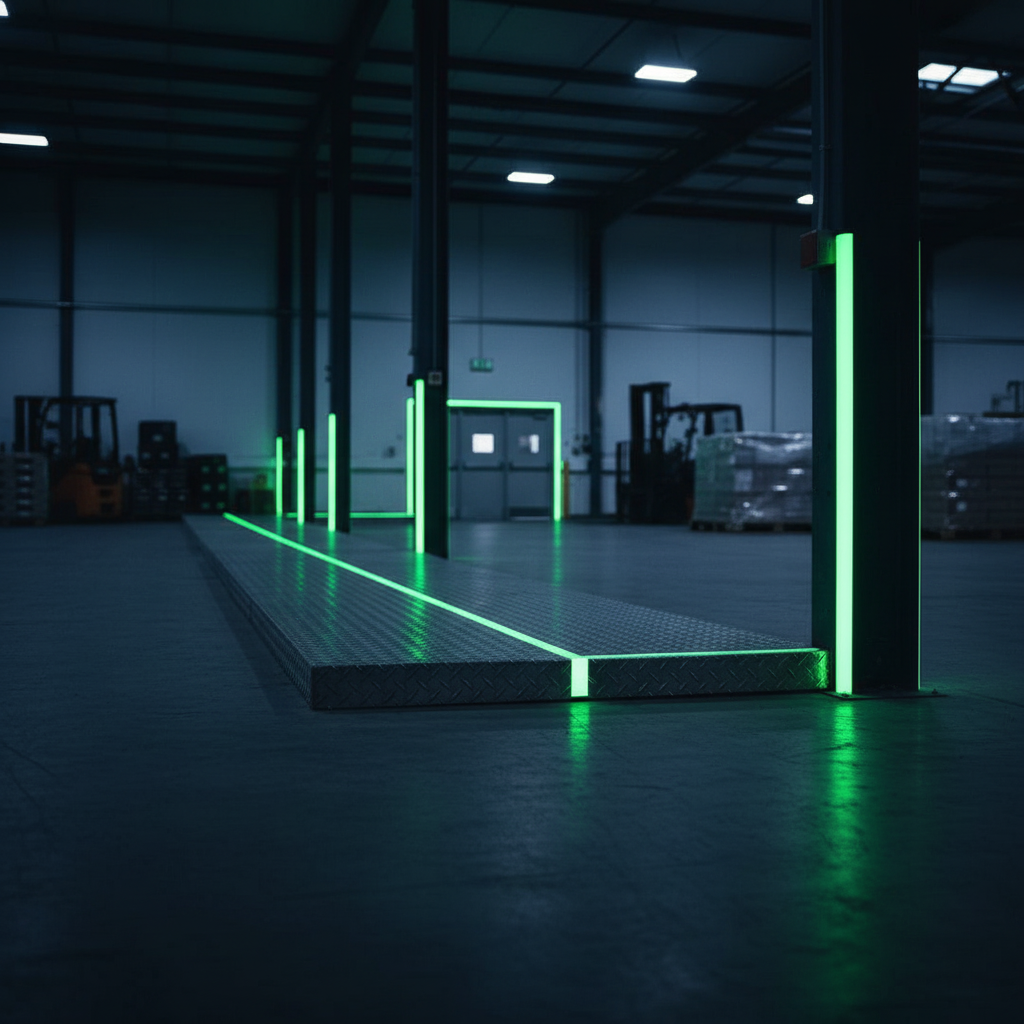 Premium Photoluminescent Marking Tape for Egress Safety – 10m Roll with High Visibility in Low-Light Conditions