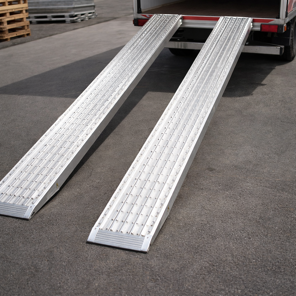 Aluminium Loading Ramps – 3000x390mm – Heavy Duty – Industrial Use