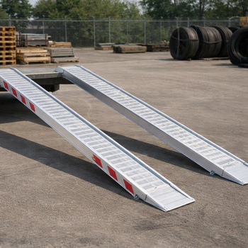 Aluminium Loading Ramps – 5500mm x 510mm – 5070kg Capacity – Plant & Digger Use