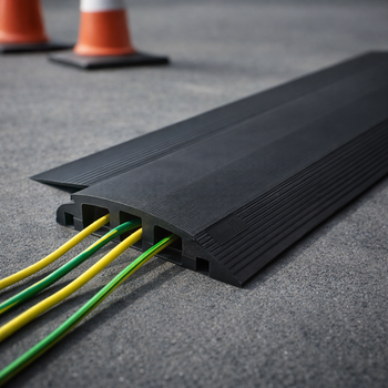 Rubber Cable Cover – 20mm & 38mm – Heavy Duty – Cable Protection