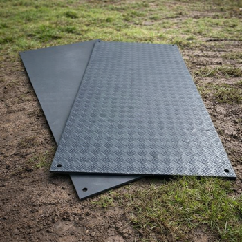 Ground Protection Mat – 1220mm x 2440mm – Recycled LDPE – Temporary Access