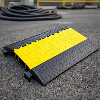 4 Channel Cable Protector ? 5,000kg Capacity ? Vehicle Traffic