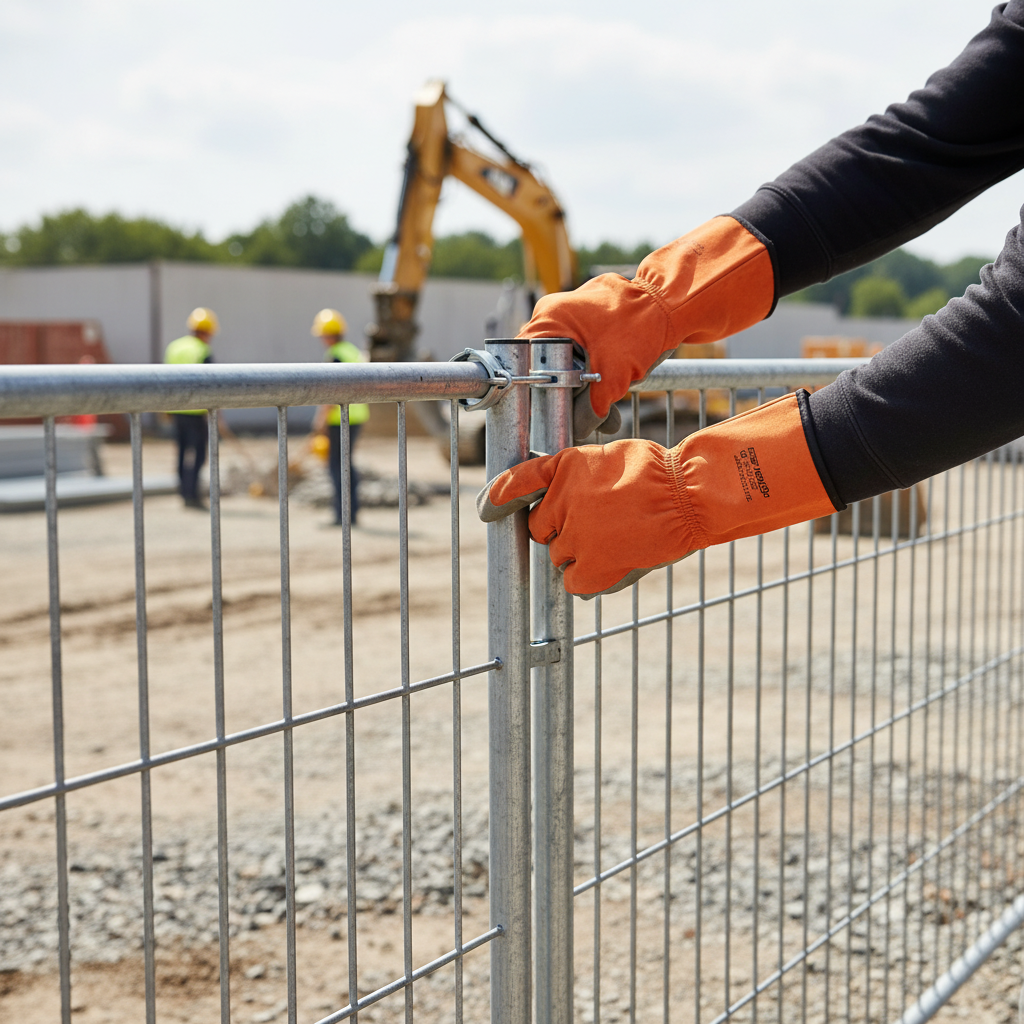 Premium Mobile Fence Panel – Heavy Duty Temporary Fencing Solution with Corrosion Resistance and Climbing Protection