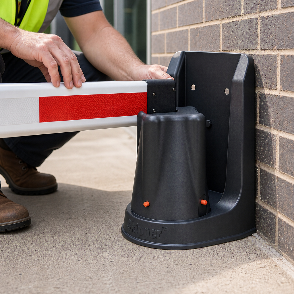 Magnetic Support Bracket for Skipper Barriers