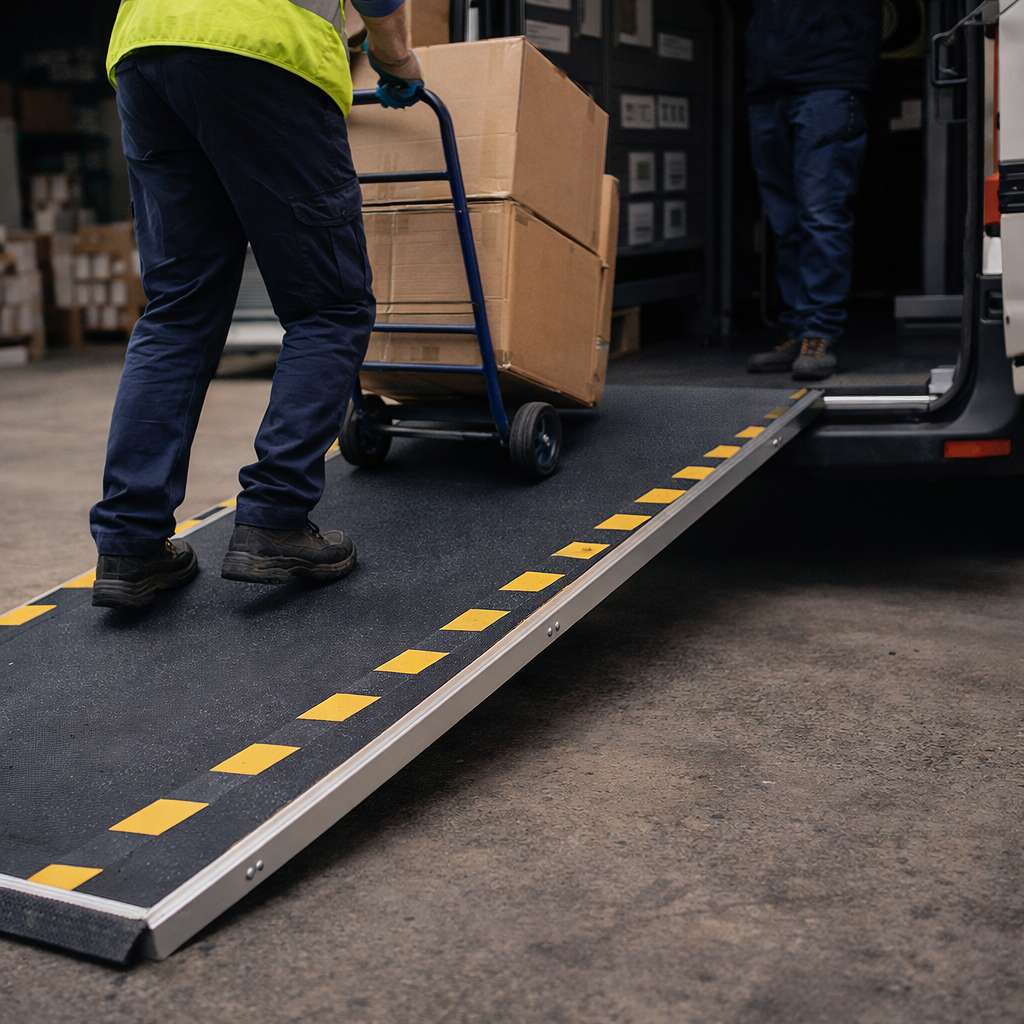 Adapter Plate – Black – Durable & Easy to Use – Van Ramps