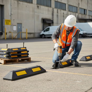Premium Middle Element in Black and Yellow for Versatile Applications and High Visibility