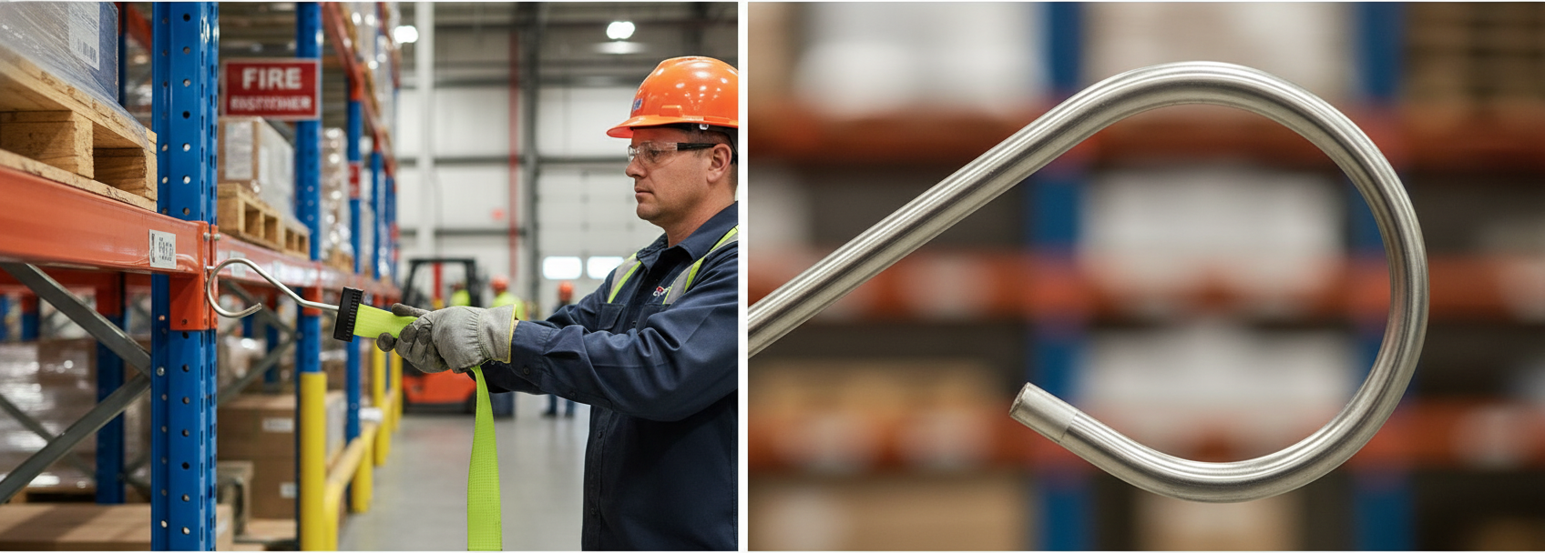 Premium Barrier Belt J-Hook for Flexible Attachment Solutions at Airports and Events