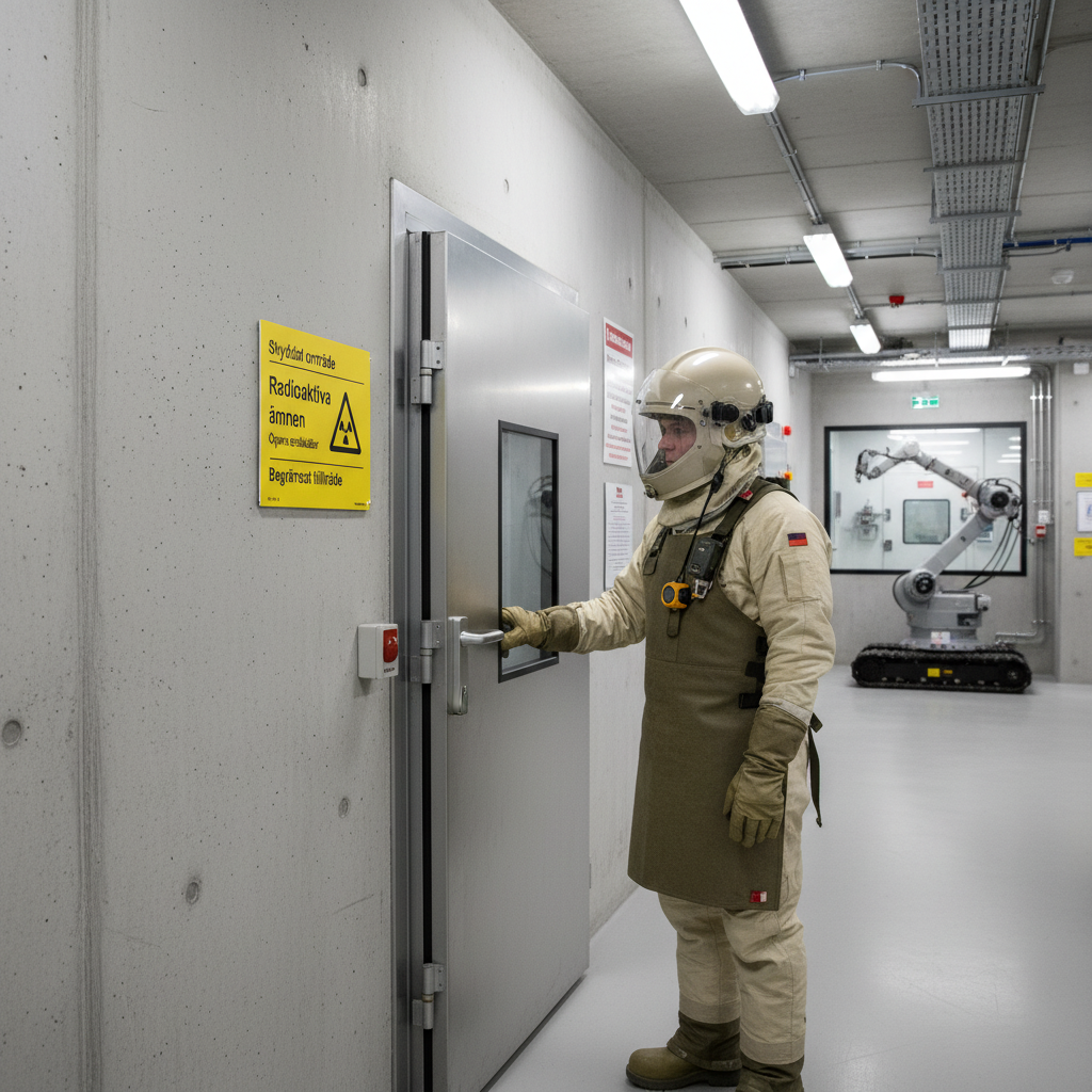 Premium Warning Sign for Radioactive Materials - Durable PVC, Aluminum, and Magnetic Options with High-Visibility Features