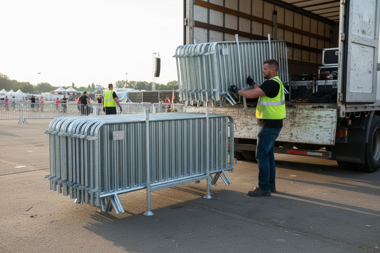 Premium Heavy Duty Transport Solution for Efficient Storage and Handling of Barricades