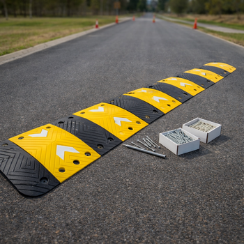 Speed Bump Kit – 8.0M x 400mm x 50mm – High-Visibility – Road Safety