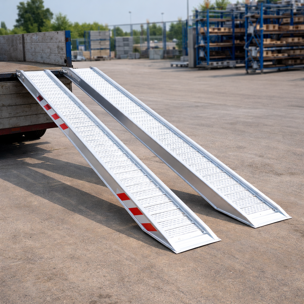 Auminium Loading Ramp Aluminium Loading Ramps 5500mm x 510mm – 4110kg Capacity