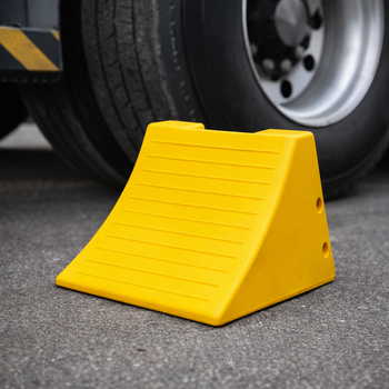 Heavy Duty Wheel Chocks – 38cm W x 38cm L x 28cm H – Industrial Grade