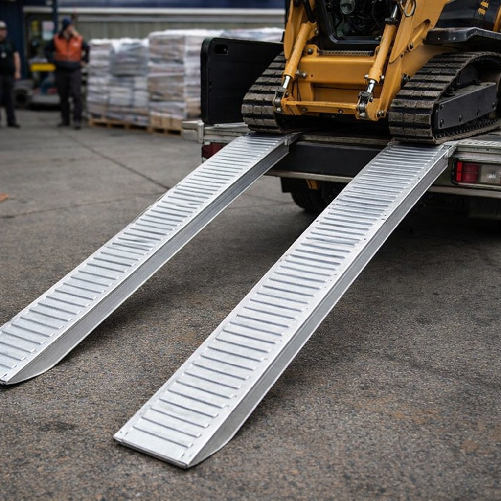 Auminium Loading Ramp Aluminium Loading Ramps 3500mm x 390mm 9145kg Capacity