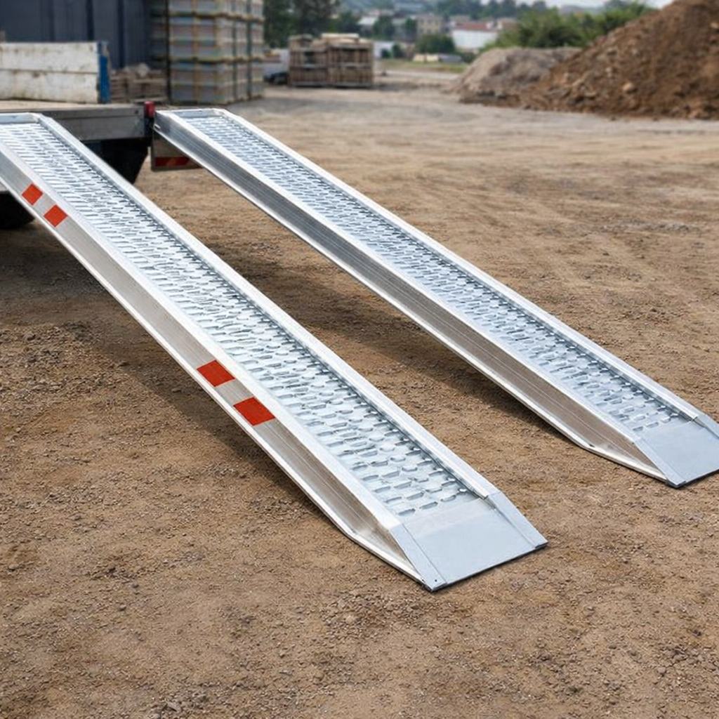 Industrial Rcc Ramp Aluminium Loading Ramp 4000x580mm – 10620kg Capacity