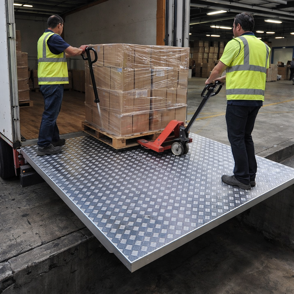 Removable Loading Bridge – 1500mm x 1250mm – 610kg Capacity – Commercial Use