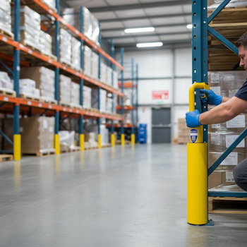 Premium Installation Tool for Upright Racking Protectors - Fast and Safe Fit with Versatile Options