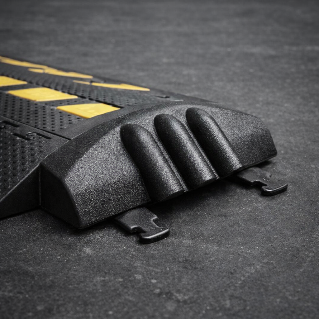 Premium End Ramp – Black – Easy Fit – Cable Protectors