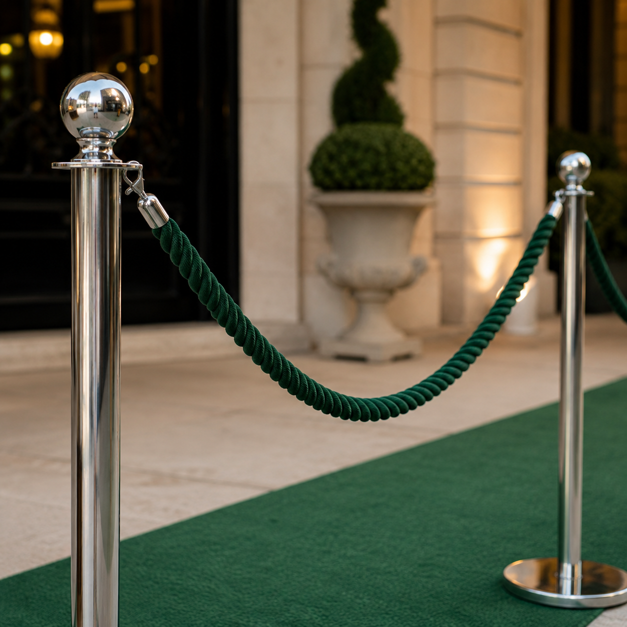 Premium Polypropylene Barrier Rope with Snap Ends for Event Management
