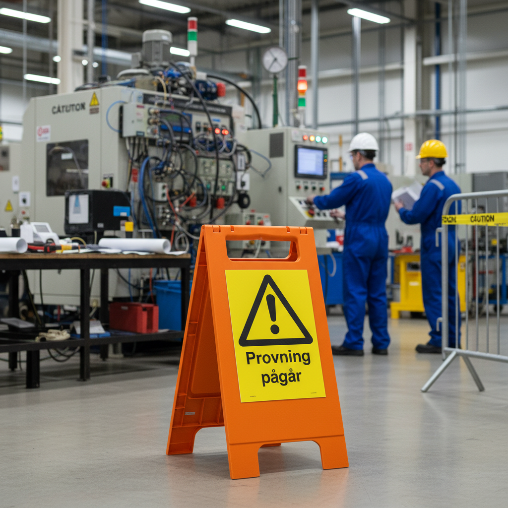 Premium Warning Sign for Risk Awareness - Durable Materials and Easy Installation Options
