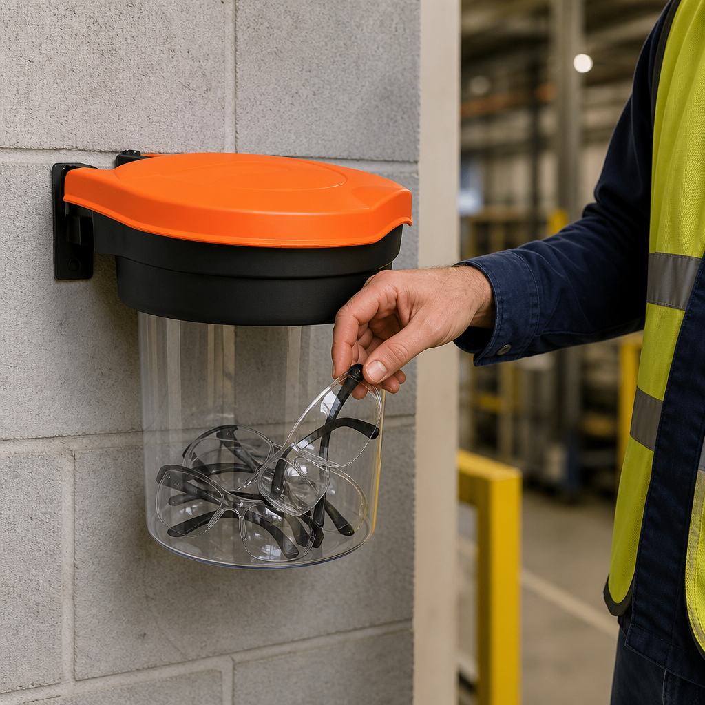 Transparent PPE Safety Dispenser for Easy Access