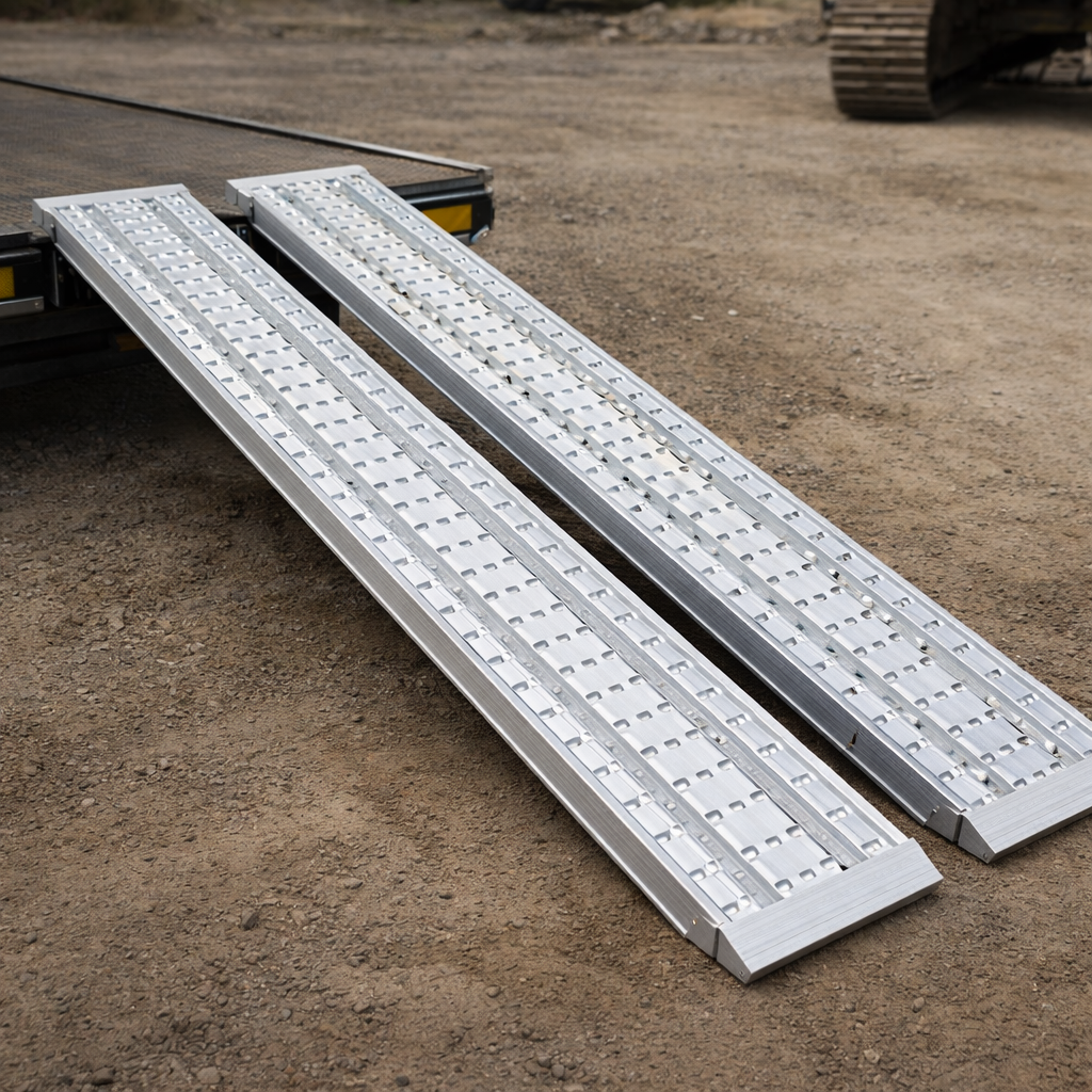 Heavy Duty Loading Ramps – 5000mm x 450mm – 8500kg Capacity – Industrial Use