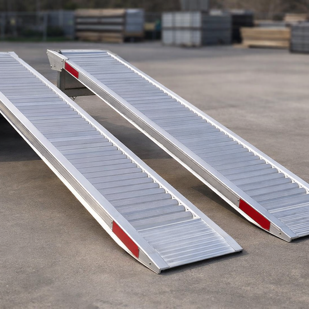 Aluminium Loading Ramps – 3500mm x 550mm – 18000kg Capacity – Industrial Use