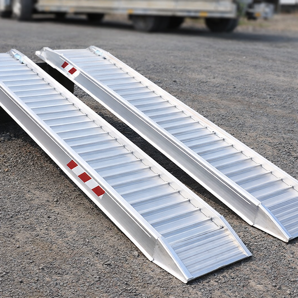 Aluminium Loading Ramps – 4000x300mm – 1000kg Capacity – Professional Use