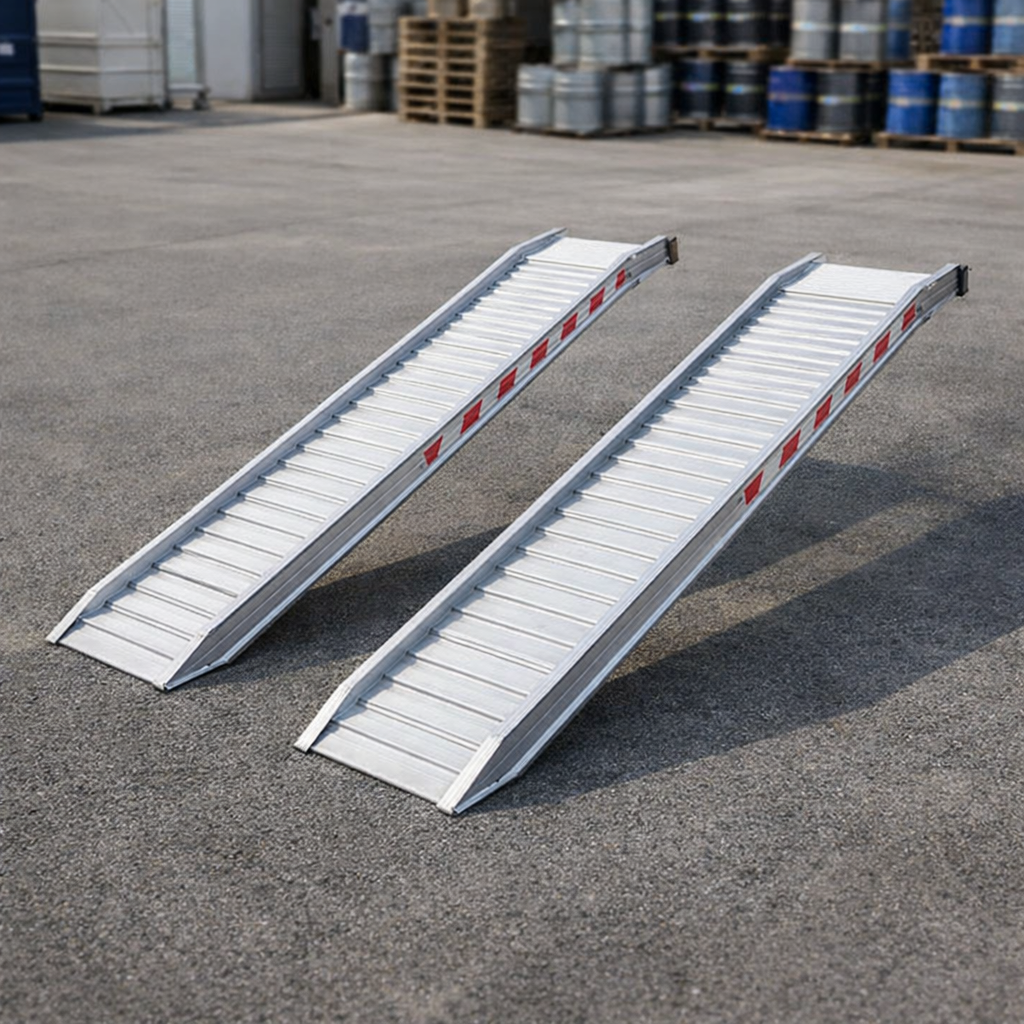 Aluminium Loading Ramps – 3000x300mm – 2330kg Capacity – Vehicle & Machinery Loading