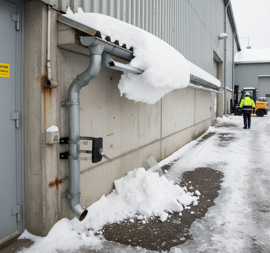 Premium Adjustable Downpipe Bracket for Easy Installation and Support of Rainwater Pipes