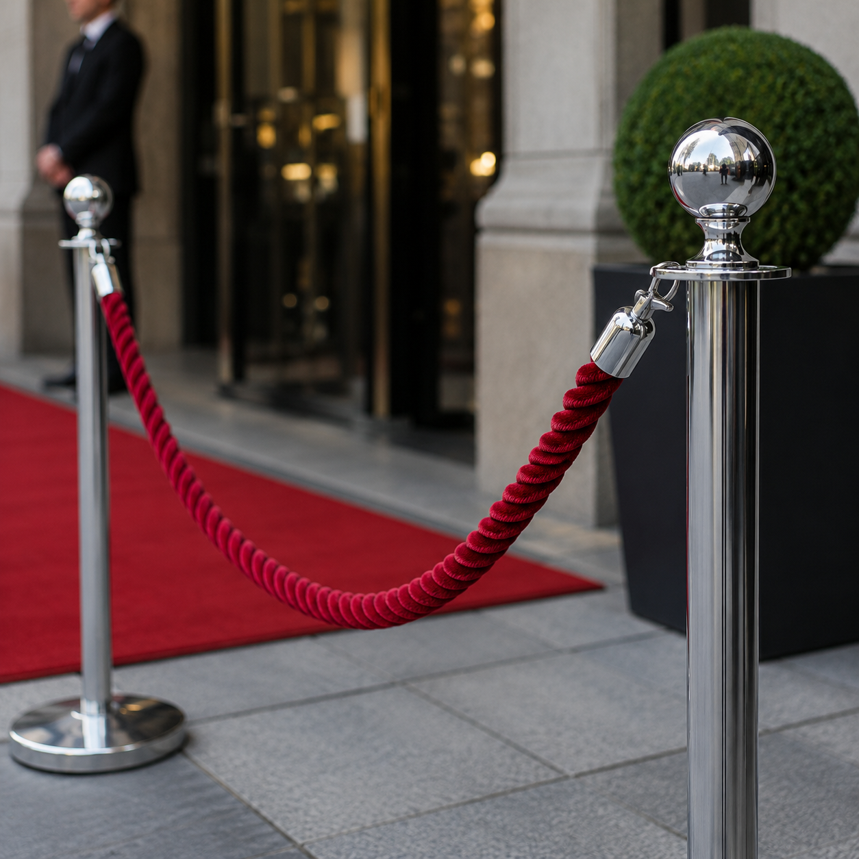 Premium Polypropylene Barrier Rope with Snap Ends for Event Management