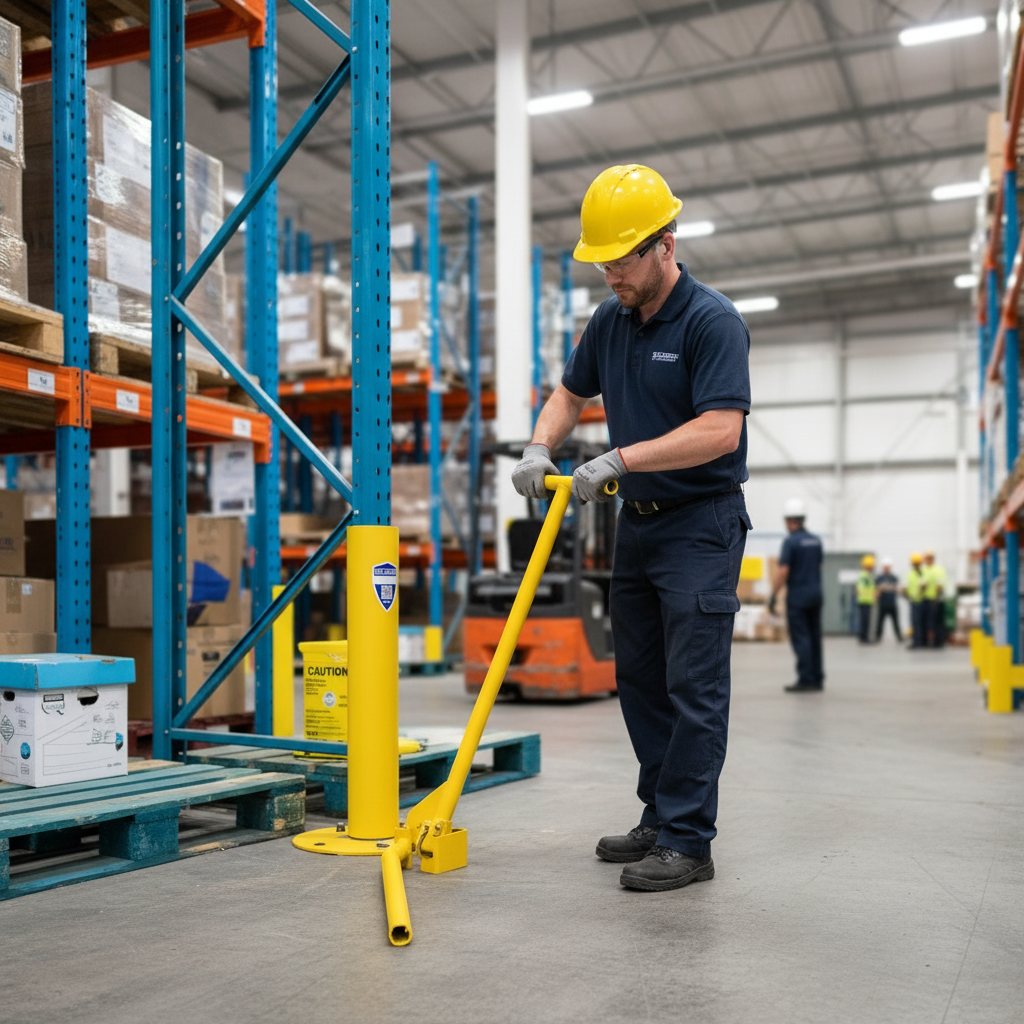 Premium Installation Tool for Upright Racking Protectors - Fast and Safe Fit with Versatile Options