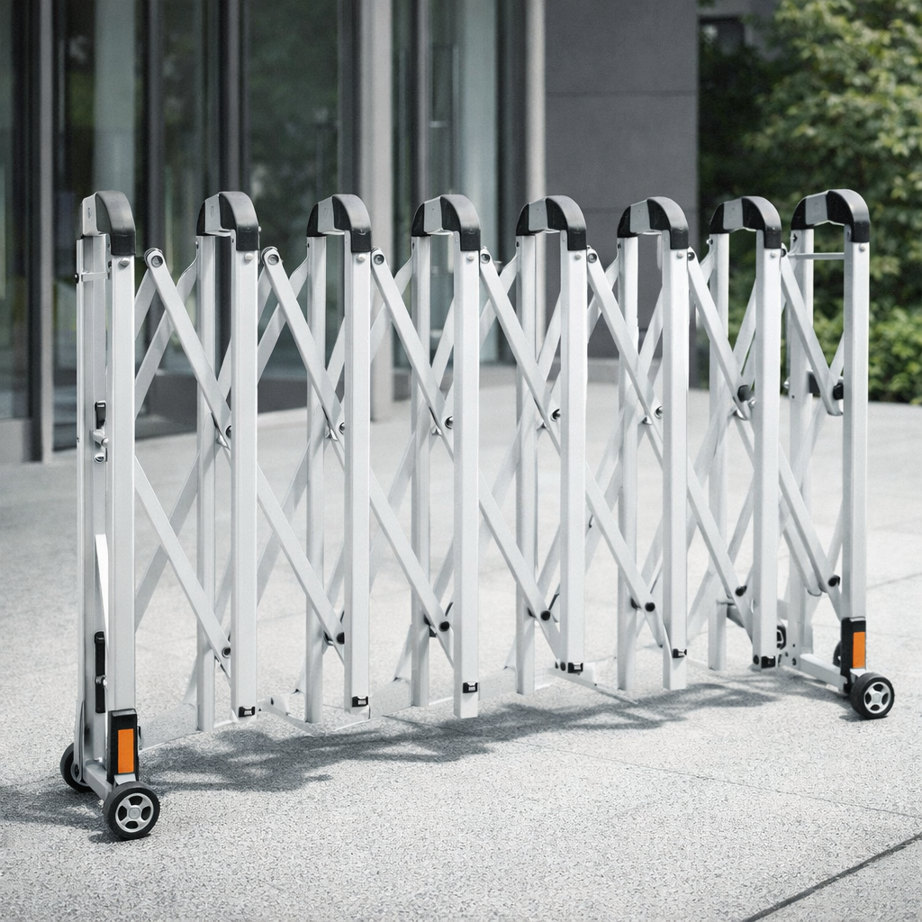 Expandable Safety Barrier – 2.1m Length – Aluminium – Indoor/Outdoor Use