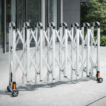 Expandable Safety Barrier – 2.1m Length – Aluminium – Indoor/Outdoor Use