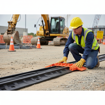 Professional 5 Channel Guard Dog End Cap Pair for Enhanced Safety and Protection