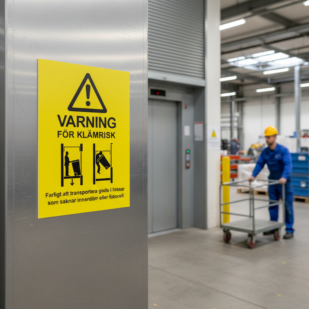 Professional Warning Sign for Hazard Prevention - Durable Materials, Multiple Mounting Options, and Clear Visibility for Safety Awareness