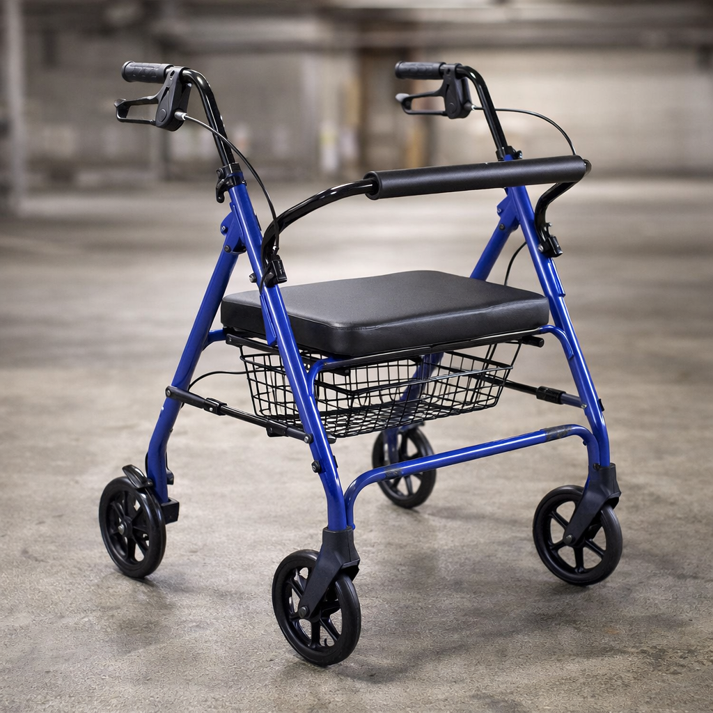 Heavy Duty Rollator – 12kg – 227kg Capacity – Mobility Aid