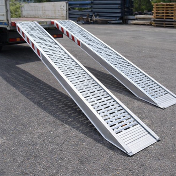 Aluminium Loading Ramps – 2500mm x 510mm – 12000kg Capacity – Plant & Digger Access