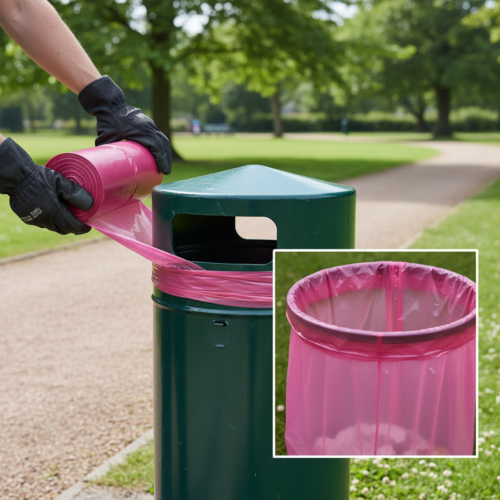 Premium Heavy Duty Odour Repellent Bin Bags for 40L Dog Waste - Pack of 100 - High-Quality Professional... | Barriers Co