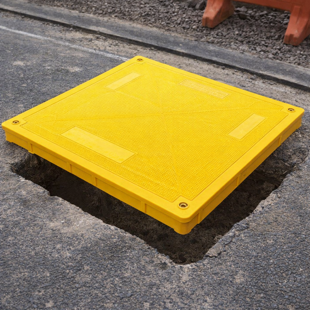 Trench Cover – 1080mm x 1080mm – 2000kg Capacity – Construction & Maintenance