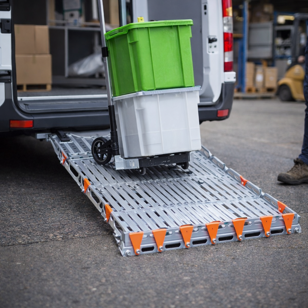 Loading Ramp – 935mm Wide – Aluminium, 453kg Capacity – Equipment Loading