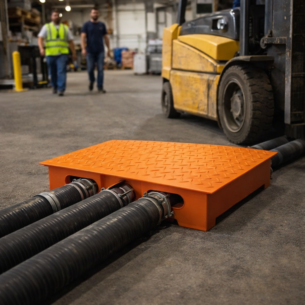 Hose Bridge Tunnel Connection – 4.5 High – Industrial Grade – Vehicle Use