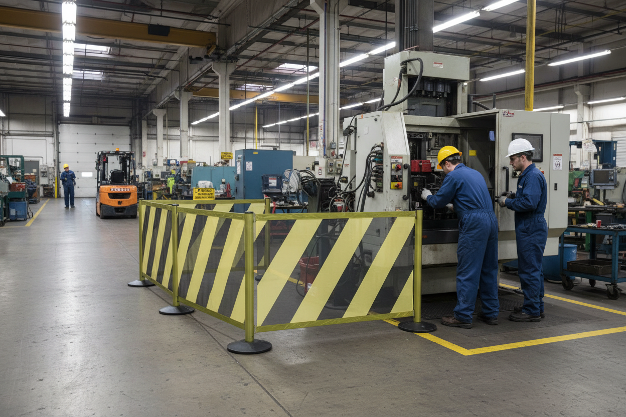 Professional Heavy Duty Dividing System with Customizable Walls and Safety Features