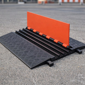 5 Channel Cable Protector – Low Profile – Heavy Duty – ADA Compliant