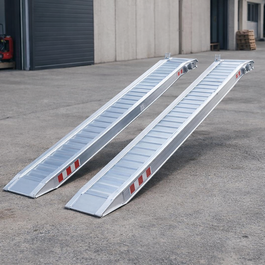 Aluminium Loading Ramps – 3500x360mm – 4580kg Capacity – Plant & Mini Digger Use