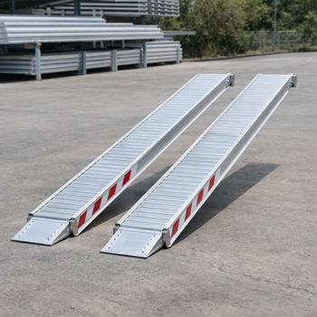 Aluminium Loading Ramps – 3000x300mm – 1330kg Capacity – Plant & Mower